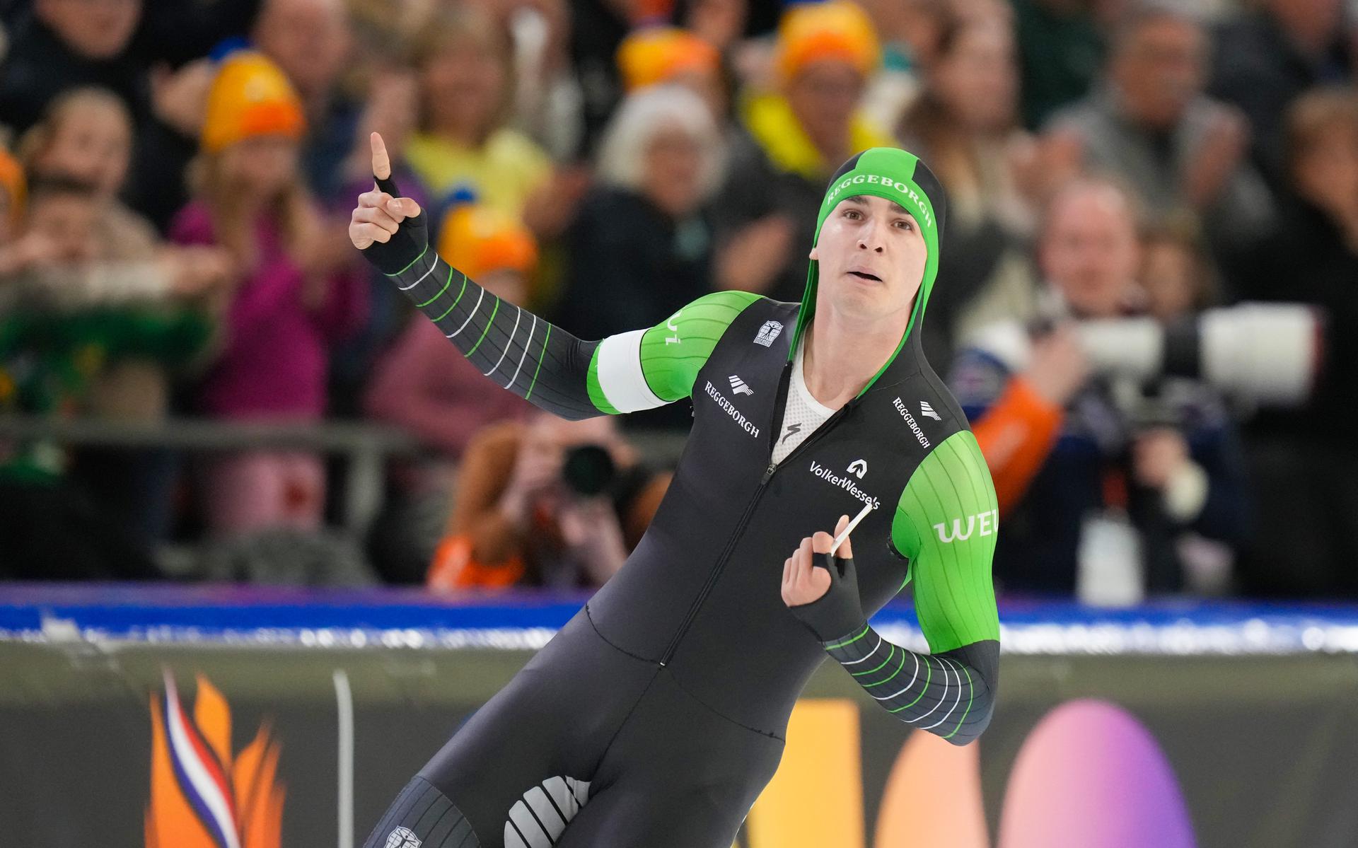 Schaatser Jenning De Boo Uit Groningen Kan Nederlandse Sprinttitel